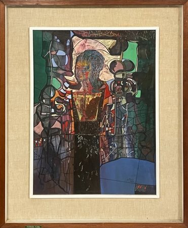 Carlo Pace (1937 - 2011), Untitled (Big Figure), 1967, Tecnica mista su...