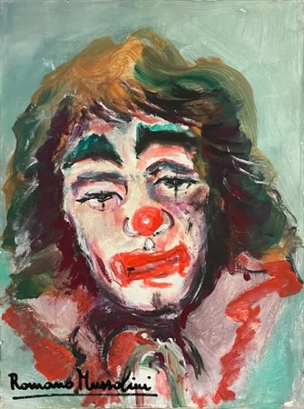 Romano Mussolini (1927 - 2006), “Pagliaccio”, Seconda metà del XX secolo,...