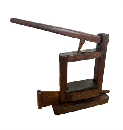 Macchina per imbottigliare in legno, 19°/20° secolo, Macchina per...