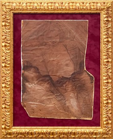 Nicolò Barabino (1832-1891), Disegno preparatorio per affreschi Antico...