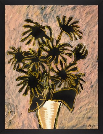 Reiner Karge (1832-1891), Senza titolo, Opera unica su carta, 1983, Opera...