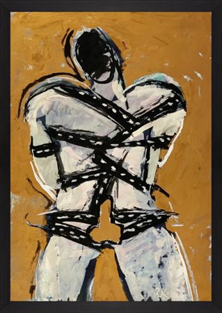 Reiner Karge (1832-1891), Senza titolo, Opera unica su carta, 1982, Opera...