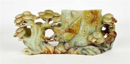 Portadocumenti/scultura in pietra ollare, anni '30 - '40, Lavorazione in...