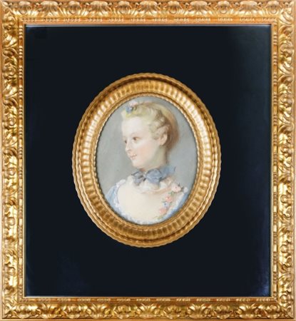 Pittore del 19° secolo, probabilmente di scuola francese Splendido ritratto,...