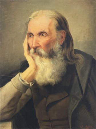 Giovanni Battista Antola (1834 - 1887) Opera antica e interessante...