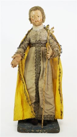 Statuetta di San Giuseppe, 18° secolo. Antica statuetta di San Giuseppe,...