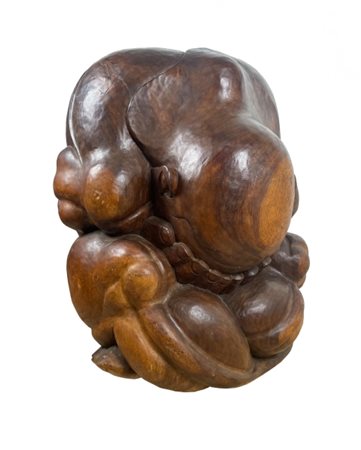 Scultura etnica Yogy, seconda metà del 20° secolo. La scultura è ricavata da...