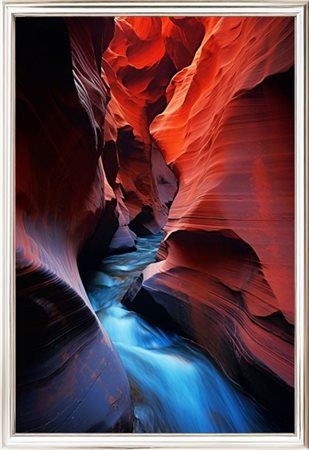 Arnold Mariashin, "Scape 29", 2024, Stampa realizzata su carta fotografica...