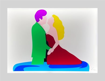 Marco Lodola, “La Dolce Vita”, anni 2010, Serigrafia su PVC in cornice con...