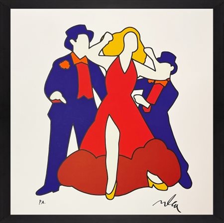 Marco Lodola, “Musical”, 2019, Serigrafia su carta spessa, Edizione PA/1, cm...