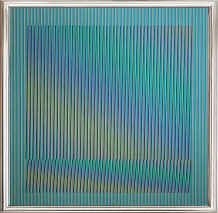Carlos Cruz-Diez, “Induction chromatique”, 2018, Litografia originale su...