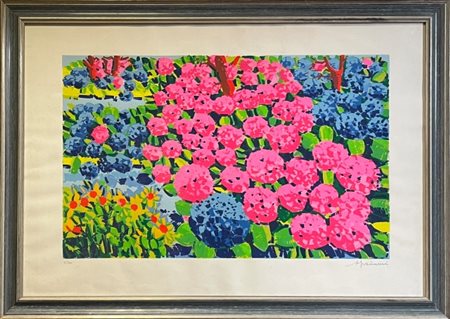 Athos Faccincani, Senza titolo, anni 2020, Serigrafia su carta, edizione...