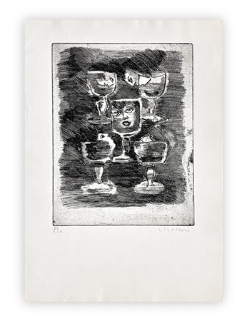 MINO MACCARI (1898-1989) - Senza Titolo