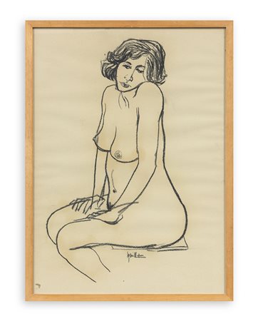 REMO SQUILLANTINI (1920-1996) - Nudo