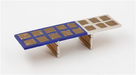 REMO BIANCO (1922-1988) - Tableau doré, anni '60