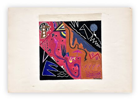 GALLIANO MAZZON (1896-1978) - Senza Titolo, 1936
