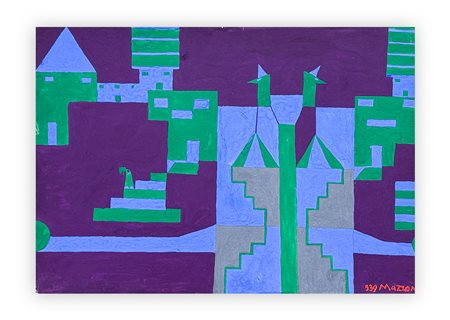 GALLIANO MAZZON (1896-1978) - Senza Titolo, 1939
