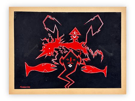 GALLIANO MAZZON (1896-1978) - Senza Titolo, 1938