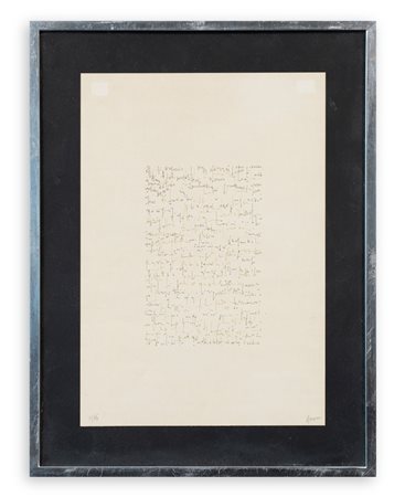 VINCENZO ACCAME (1932-1999) - Pagine, 1975