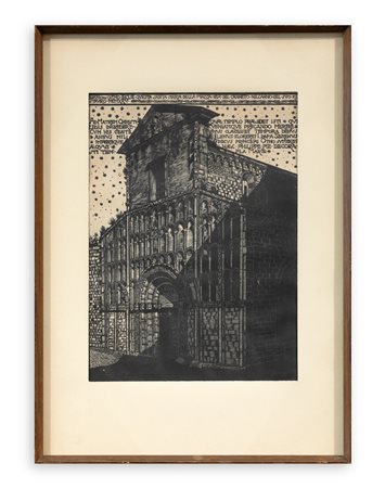 BRUNO DA OSIMO (1888-1962) - Senza Titolo (Chiesa di S. Maria della Piazza)