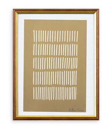 ARTURO VERMI (1928-1988) - Senza Titolo