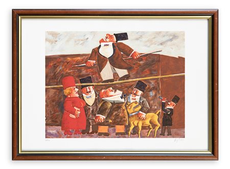 FRANZ BORGHESE (1941-2005) - Senza Titolo