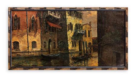 GINO SALVIATI (1911-1998) - Scorcio