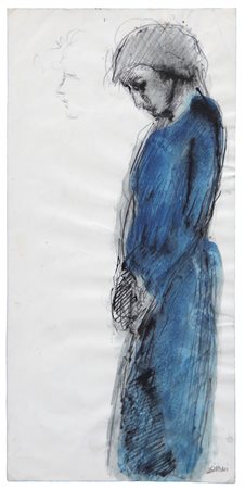 SIRONI Mario, Figura femminile e studio di profilo