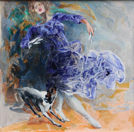 CALABRIA Ennio, Studio per figura