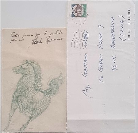 ROMANO ALESSANDRO Roma 1944 "Cavallo"