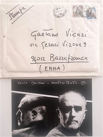 GAJANI CARLO Bazzano 1929 - Zocca 2009 "Autoritratto"