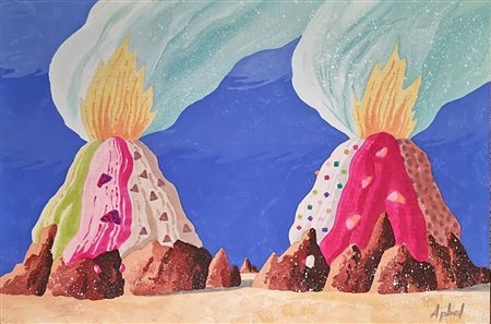 APHEL FABIO Cavalese (TN) 1957 "Vulcani gelati"