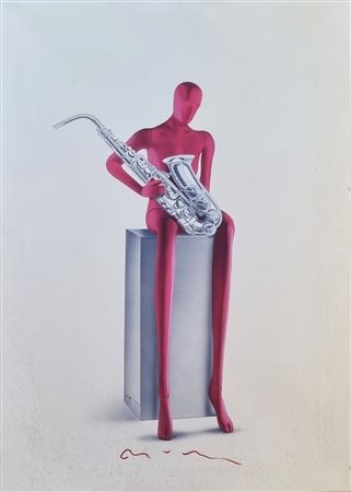 OSTI ROMI Rovigo 1956 "Senza titolo"