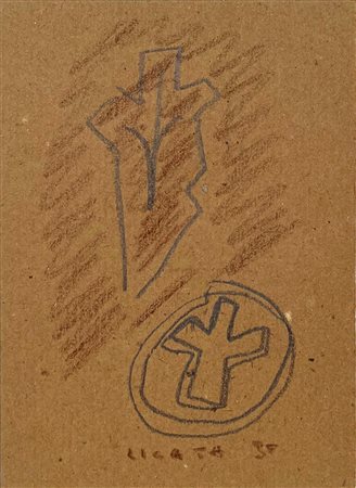 LICATA RICCARDO Torino 1929 - Venezia 2014 "Senza titolo"