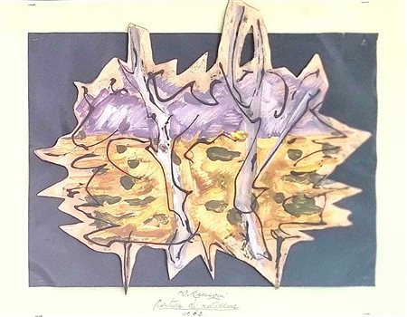 RACCAGNI ANDREA Imola 1921 - 2005 "Fioritura di rovizzone"