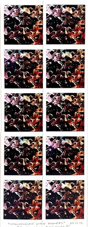 GALIMBERTI MAURIZIO Como 1956 "Inquietudine With Flowers"