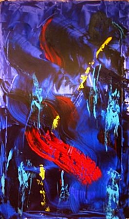 SICHEL STEFANO Castell'Arquato 1950 "Senza titolo"