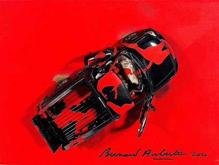 AUBERTIN BERNARD Francia 1934 - Germania 2015 "Voiture Brulée"