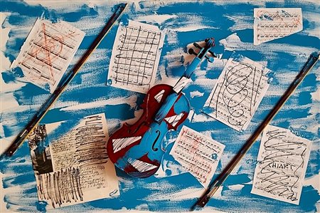 CHIARI GIUSEPPE Firenze 1926 - 2007 "Violino"