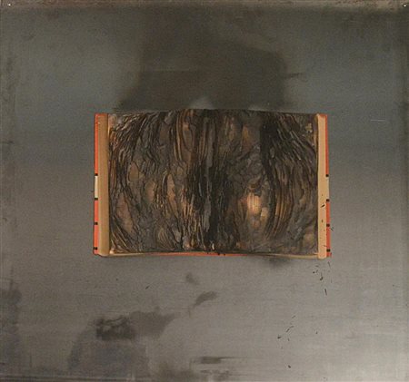 AUBERTIN BERNARD Francia 1934 - Germania 2015 "Livre brulè"