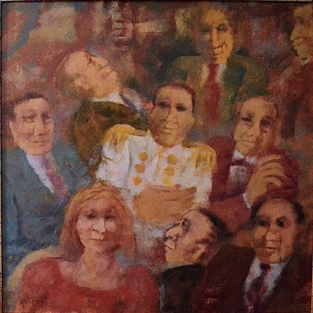 SQUILLANTINI REMO Stia 1920 - Firenze 1996 "Figure"