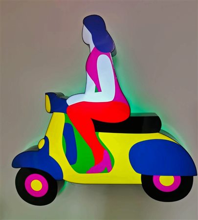 LODOLA MARCO Dorno 1955 "Moto"