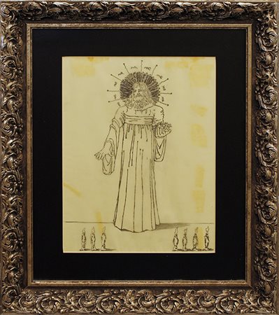 GIORGIO DE CHIRICO "L'immagine eccelsa", 1977