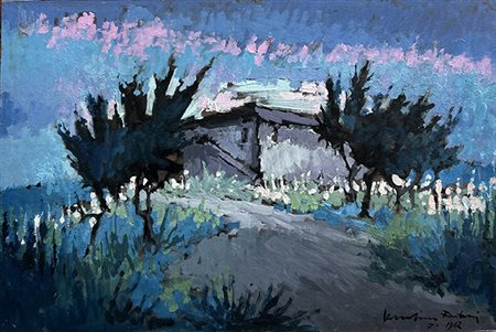 VOLTOLINO FONTANI, "Campagna", 1962