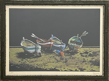 DOMENICO DIOMEDE, "La marina", 1982