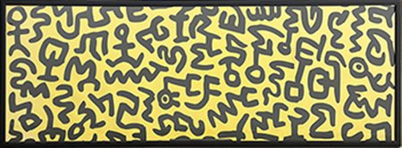 KEITH HARING, Senza titolo, 1990