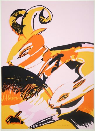 Remo Brindisi (Roma 1918 - Lido di Spina  1996)  - Pastorale