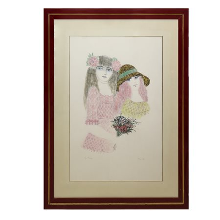 Due giovani col cappello, 1974