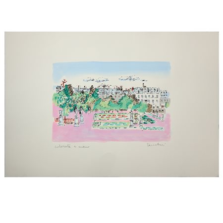 Orfeo Tamburi (Jesi 28 maggio 1910 - Parigi 15 giugno 1994)  - Jardin