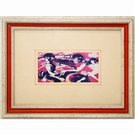 Remo Brindisi (Roma 1918 - Lido di Spina  1996)  - Volti di donne